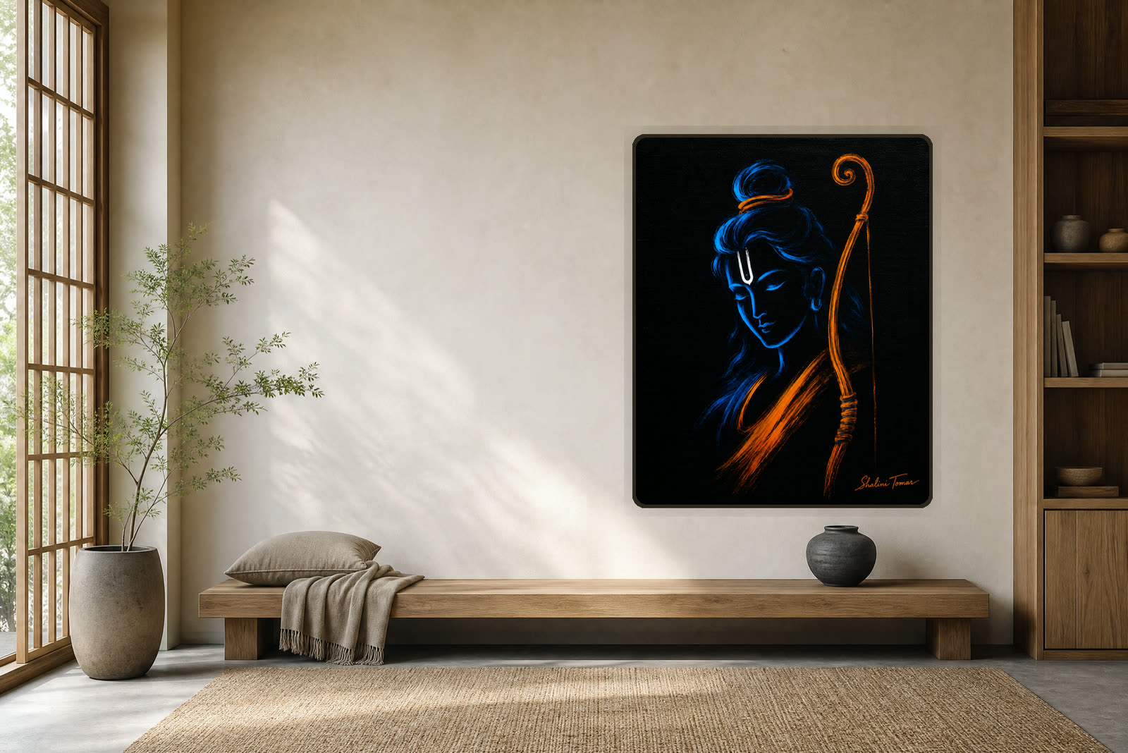 Rama: Guardian of Dharma — Meditation room