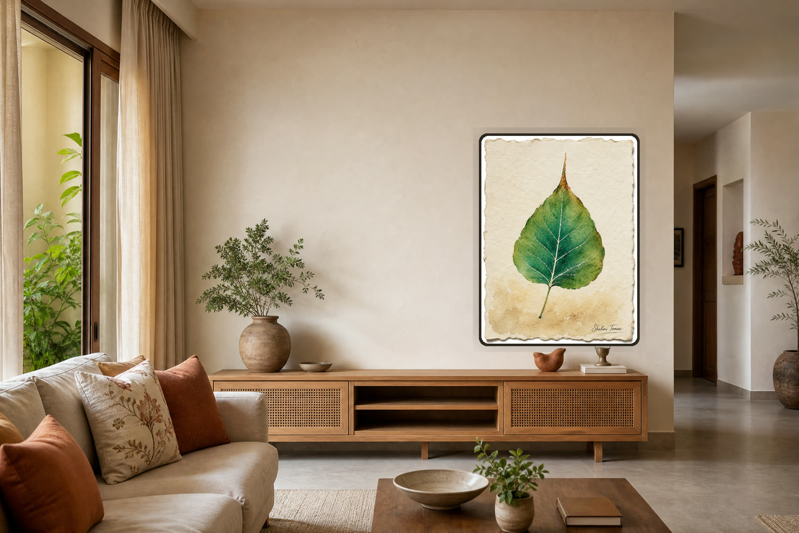 Bodhi Veins of Life — Warm living room