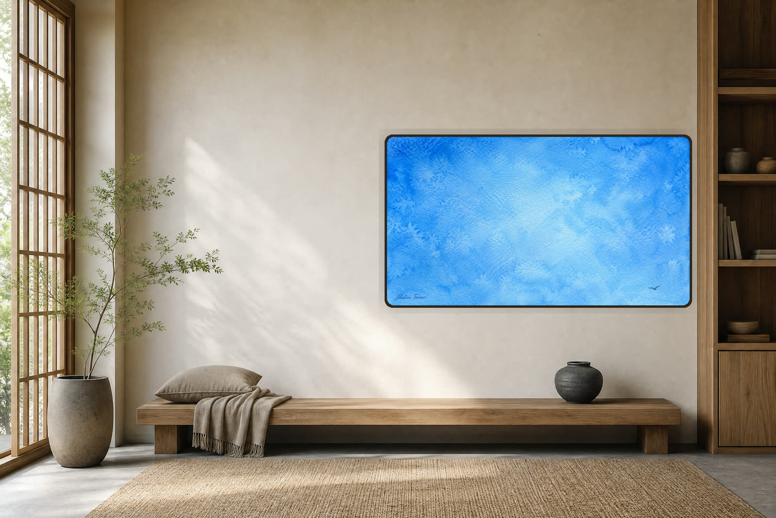A Sky Wide Enough — Meditation room