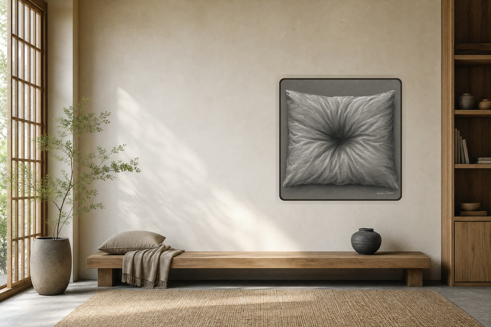 The Shape You Left Behind — Meditation room