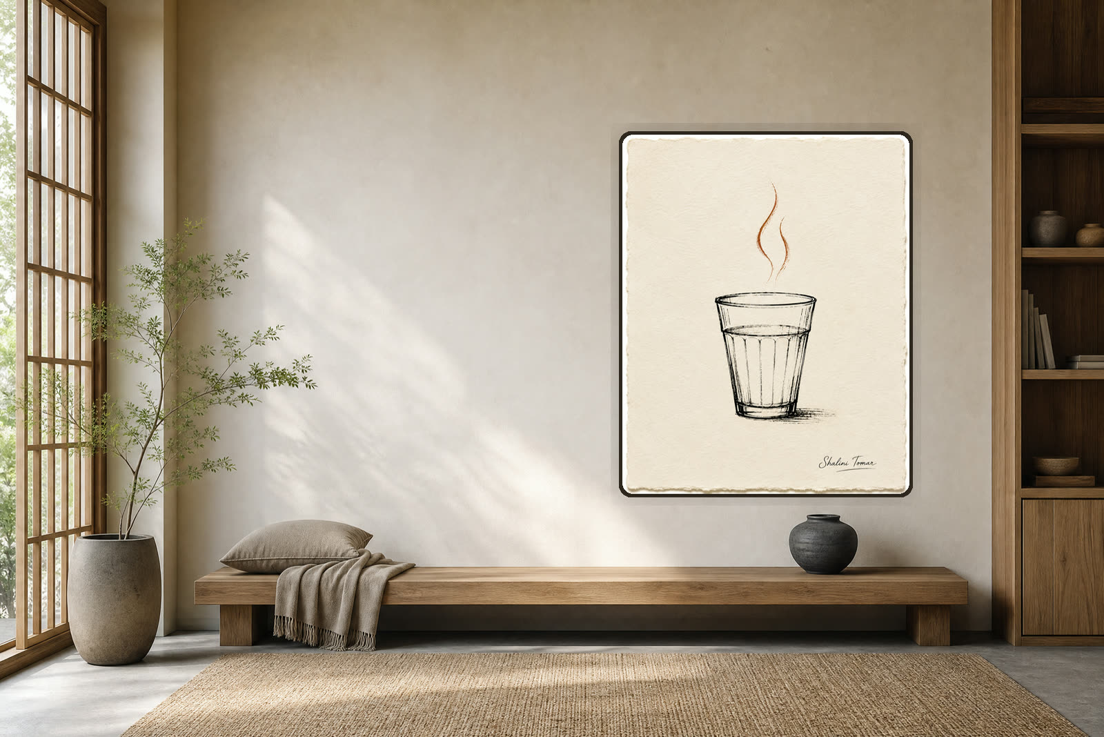 First Chai of the Day — Meditation room
