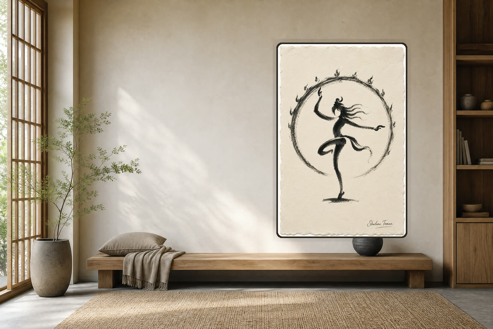 Nataraja: Rhythm of the Cosmos — Meditation room